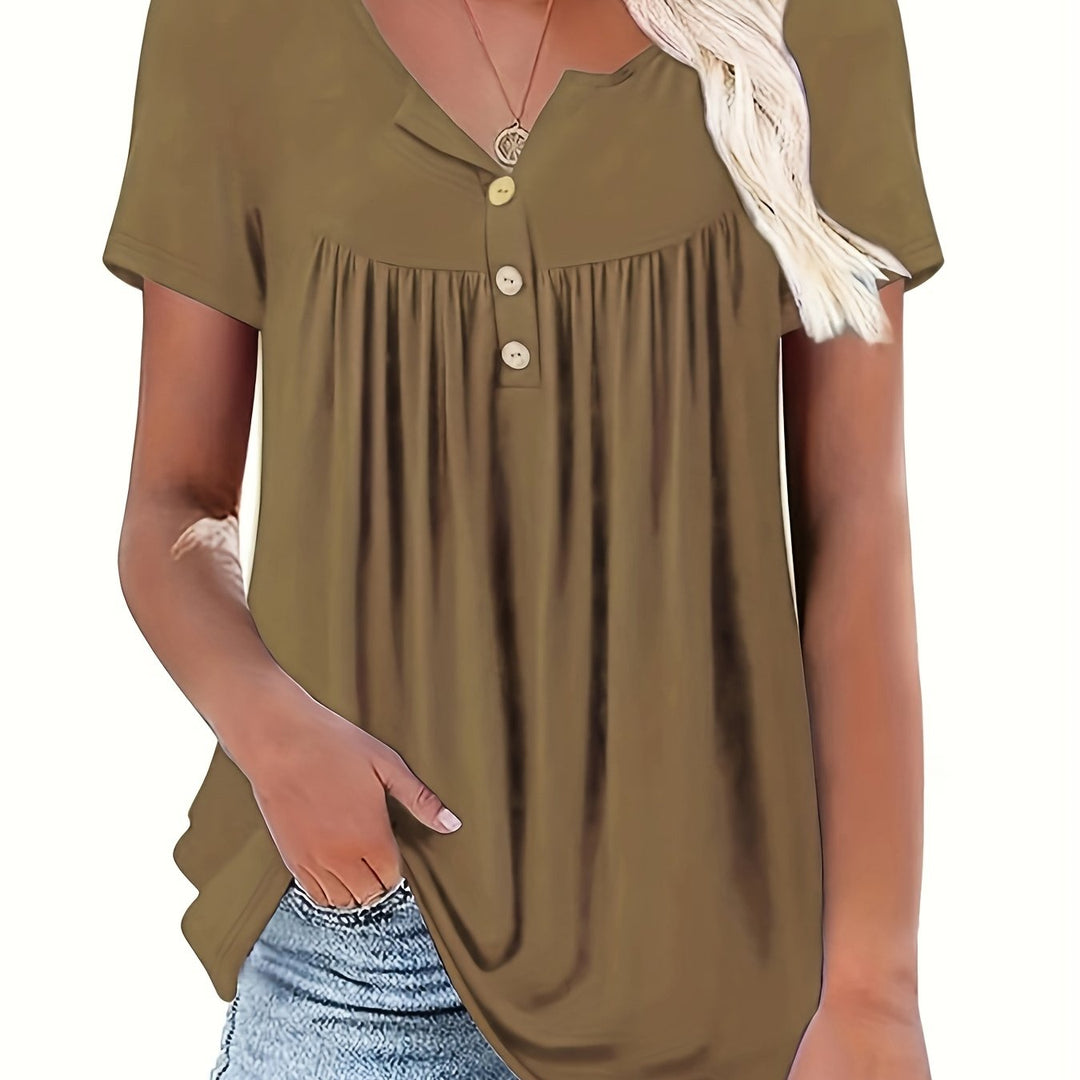 KIELO חולצת לין רכה וקלילה לימים קיץ