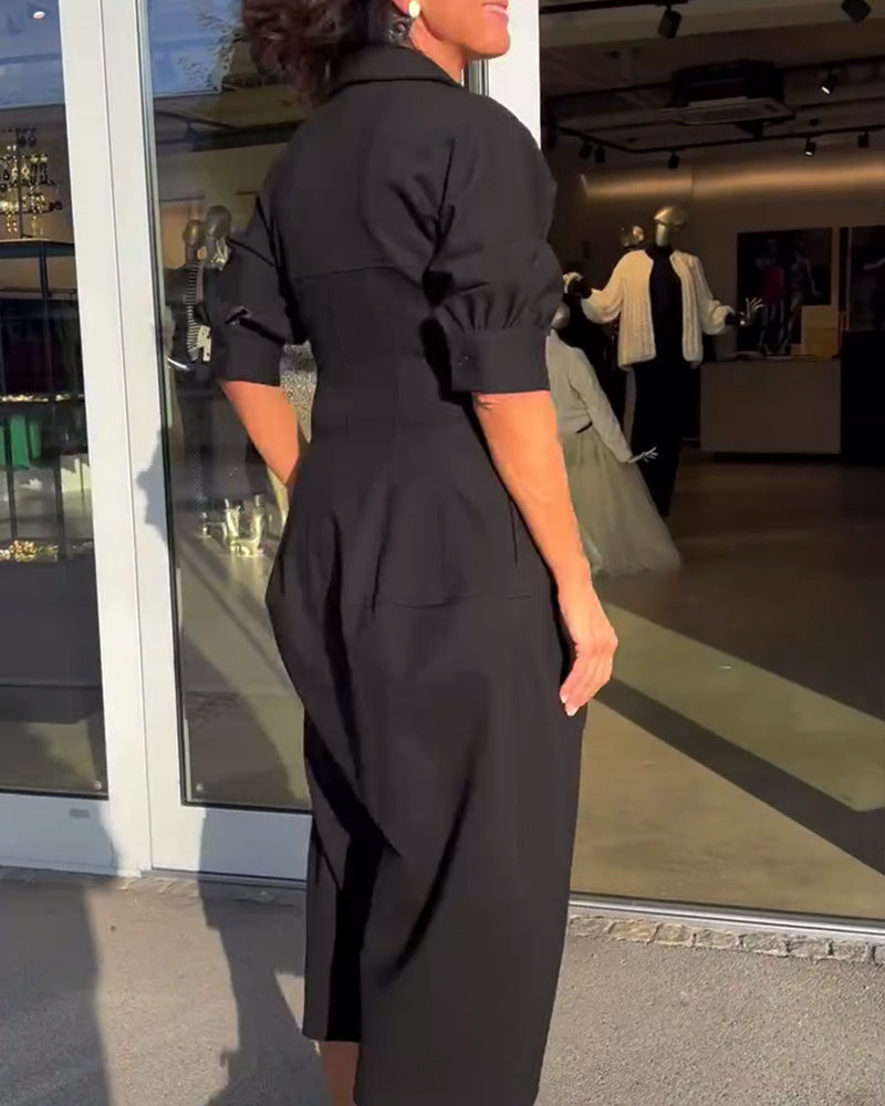 KAROLIN שמלה ארוכה נוחה