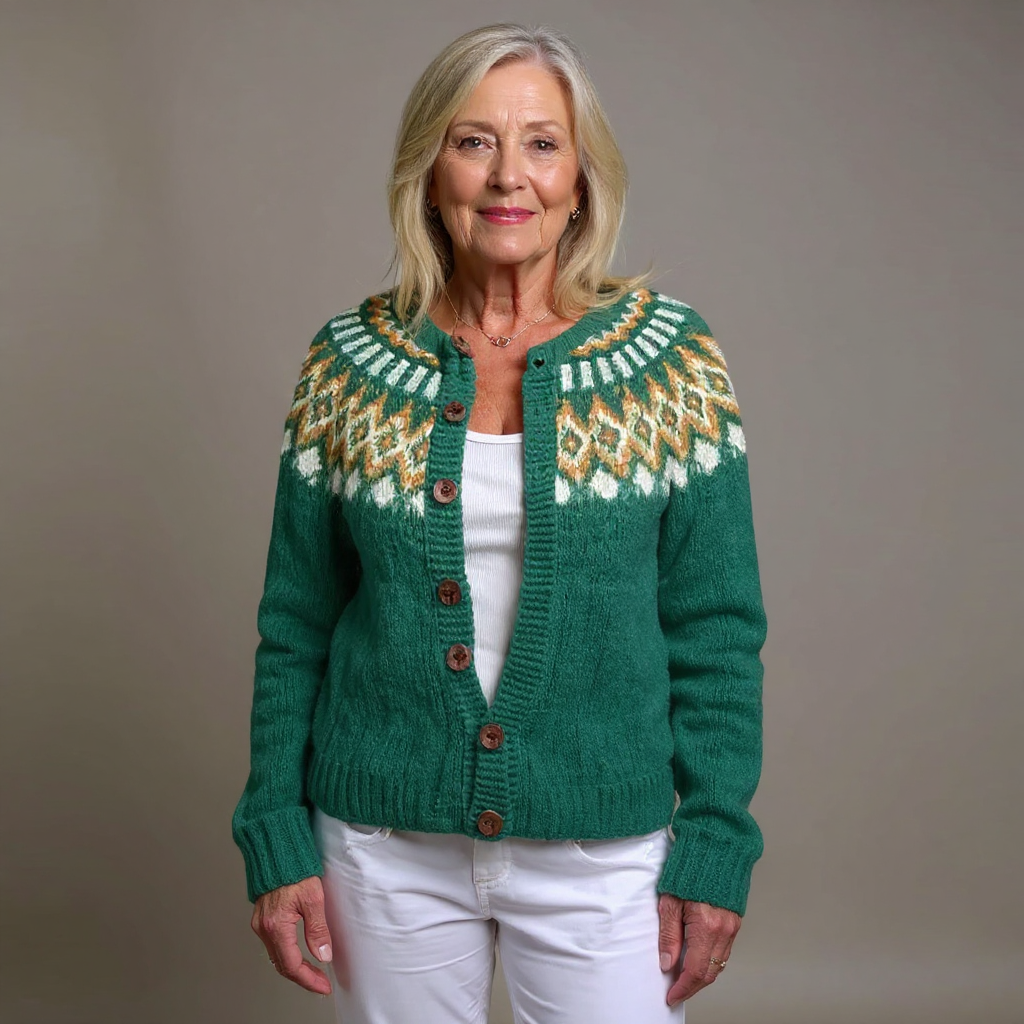 NATALIA | סוודר וינטג' איסלנדי