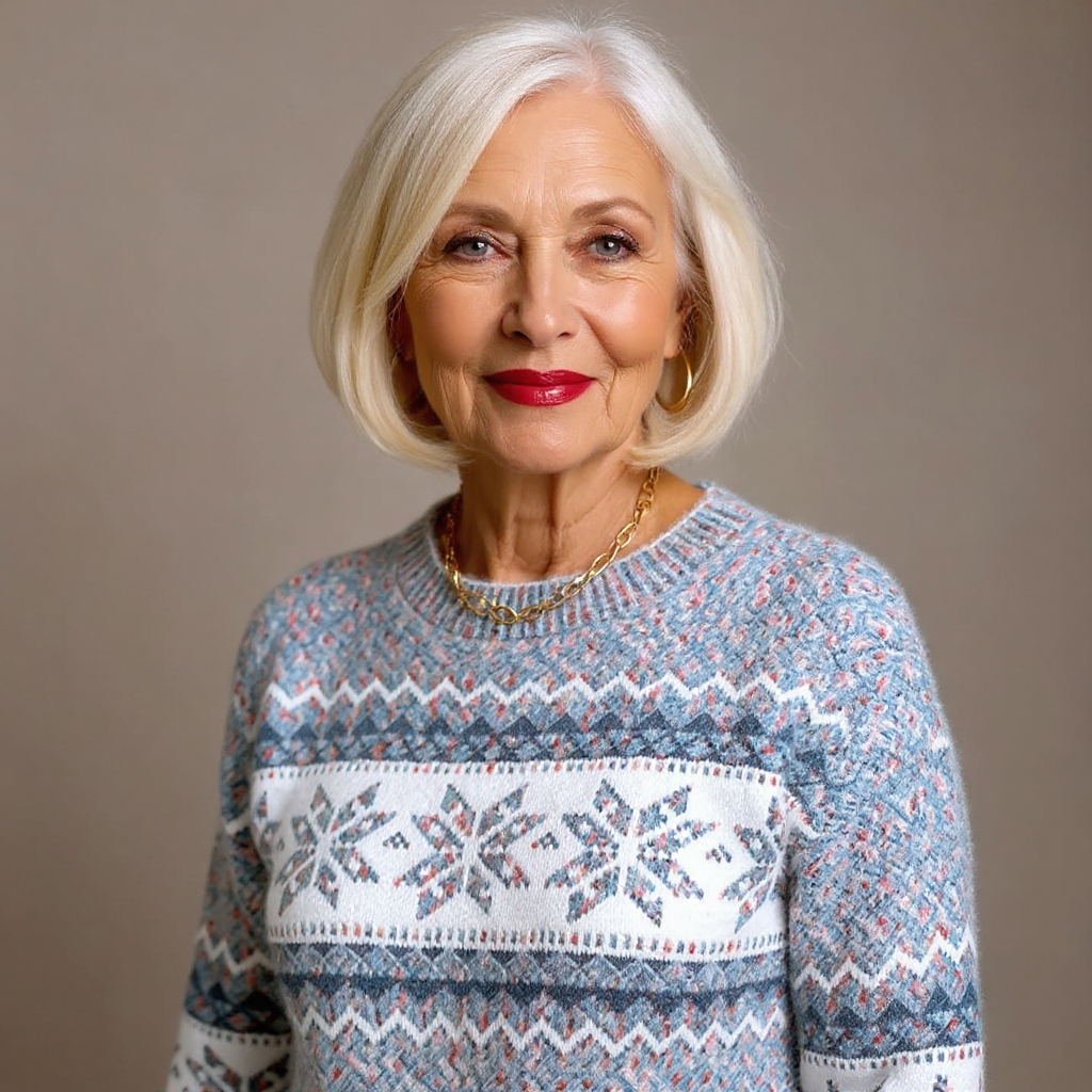 CAROLINE | סוודר אי וינטג