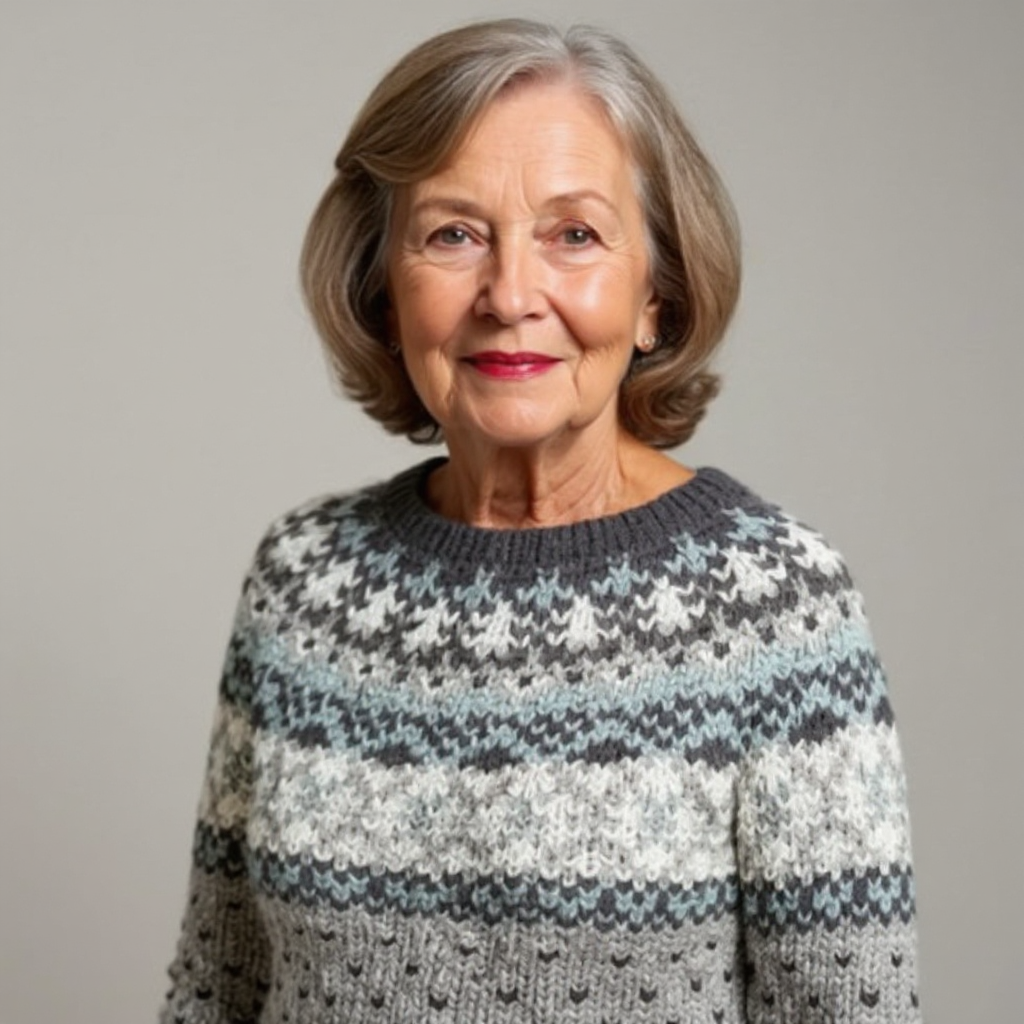 ERICA | סוודר איילנדי וינטג