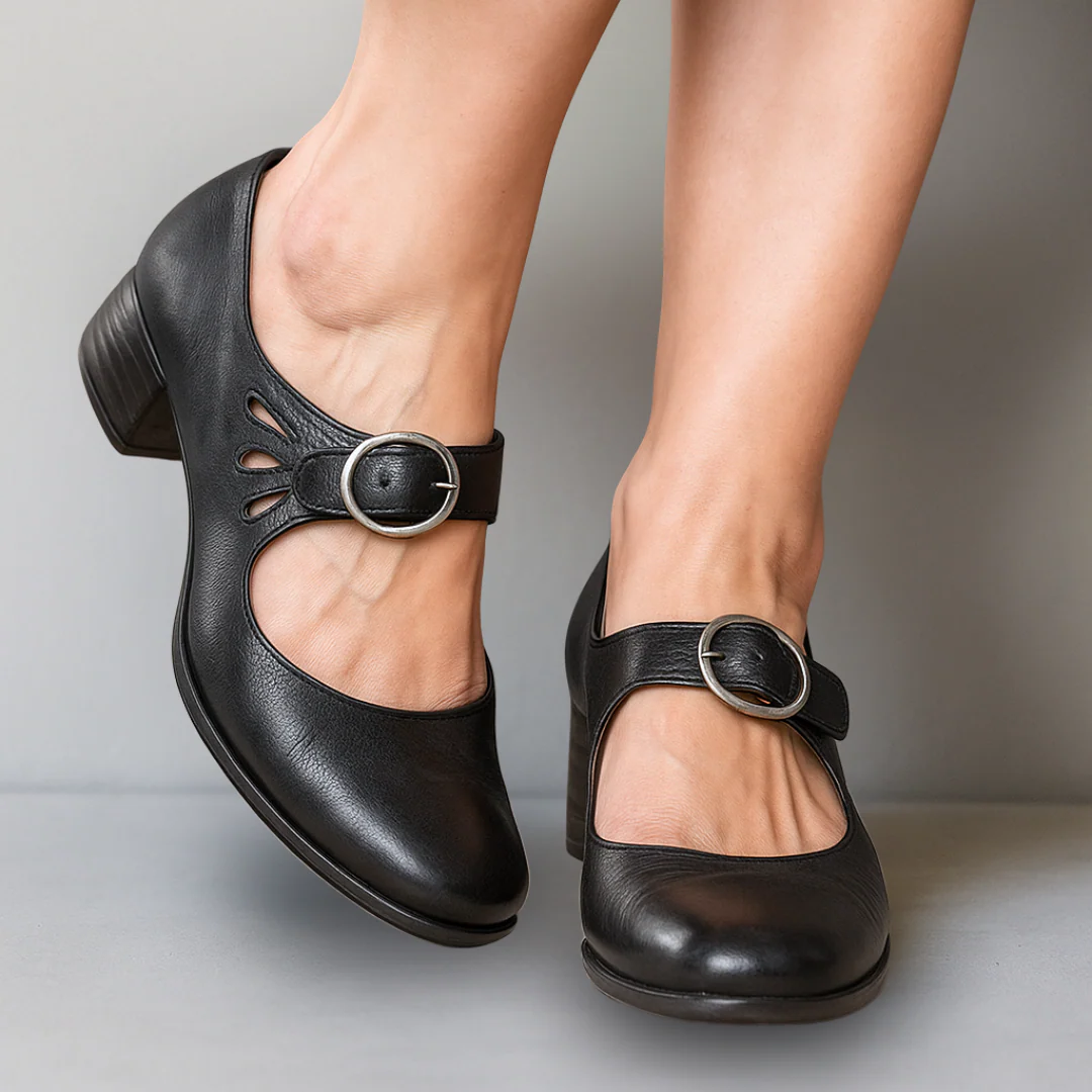 GIOVANNA נעלי מוקסין אורטופדיות מעור ⏐ מהדורה פרימיום