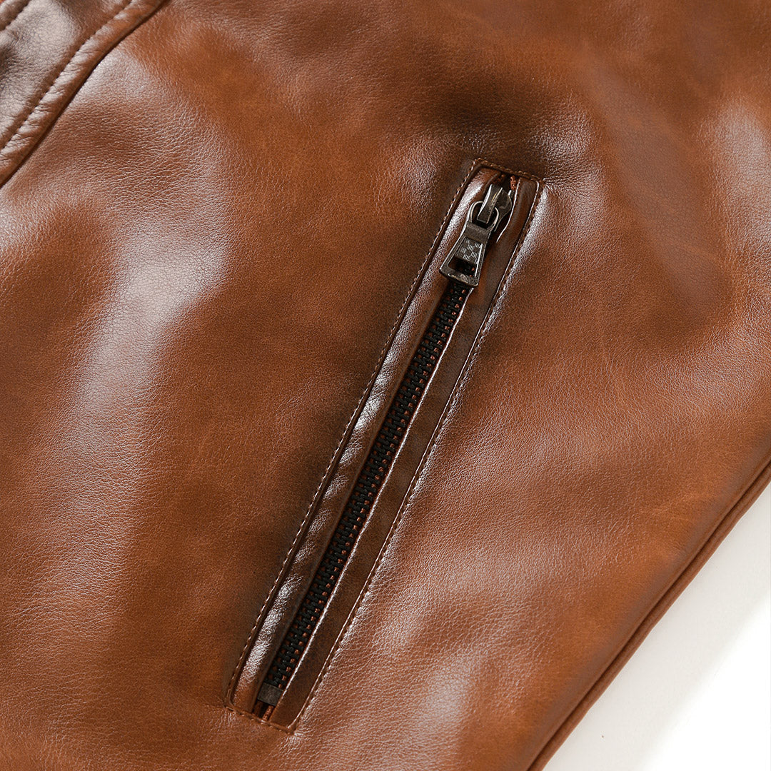 ז'קט עור רודסטר